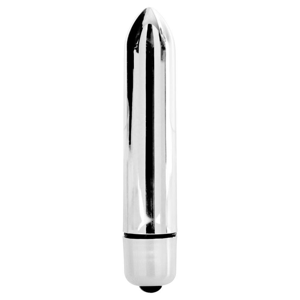 Bullet Vibrator Silver 10 Functions - Spanksy
