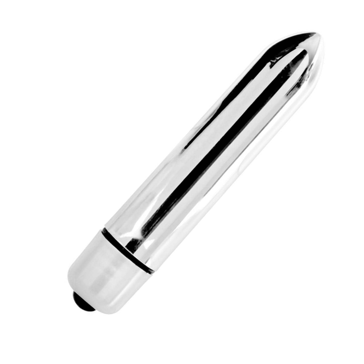 Bullet Vibrator Silver 10 Functions - Spanksy