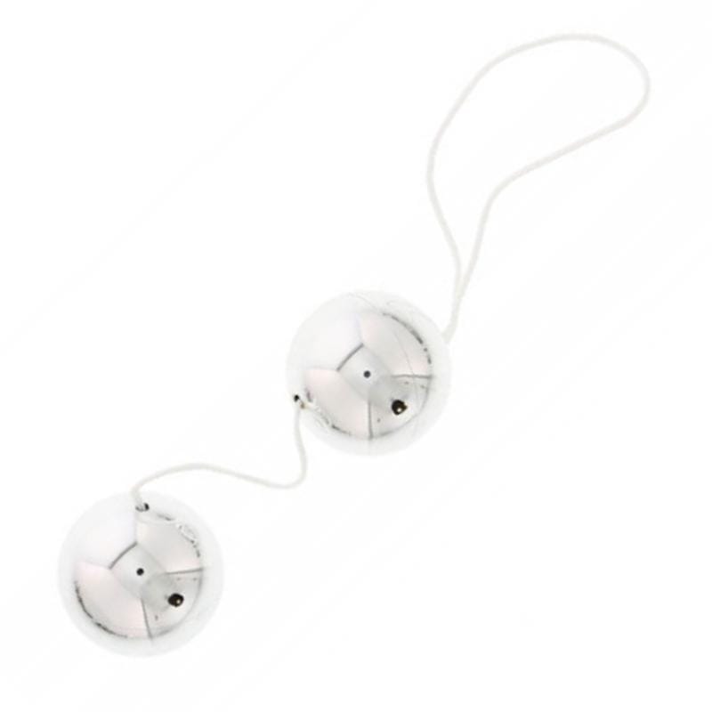 Vibratone Ben Wa Silver Smooth Touch Love Balls Kegel Eggs Pelvic Exerciser - Spanksy