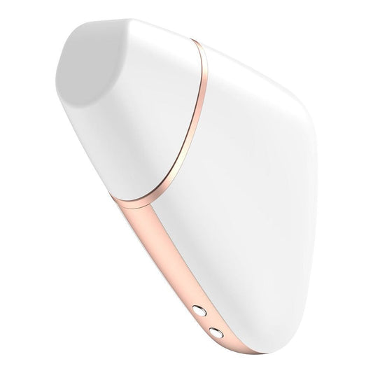 Satisfyer App Enabled Lover Triangle - White - Spanksy