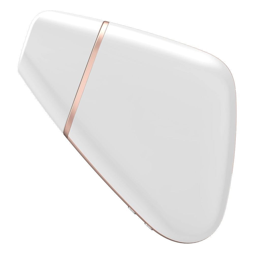 Satisfyer App Enabled Lover Triangle - White - Spanksy