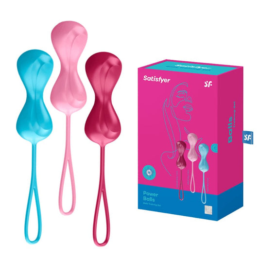 Satisfyer Power Kegel Balls Set of 3 Weighted - Spanksy