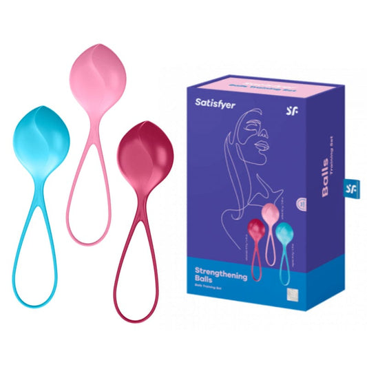 Satisfyer Strengthening Kegel Balls Set Of 3 - Spanksy