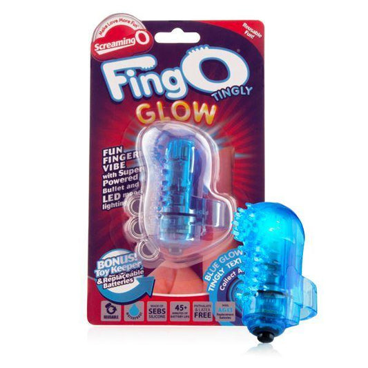 Screaming O FingO Finger Vibrator Massager's Glow Tingly - Spanksy