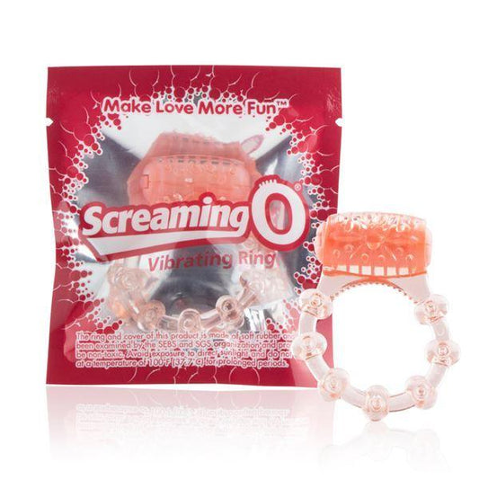 Screaming O Basic Vibrating Cock Ring With Clitoral Stimulator - Spanksy