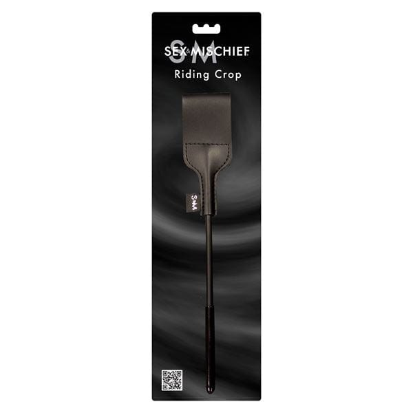 Sex and Mischief Submission Black Riding Crop - Spanksy