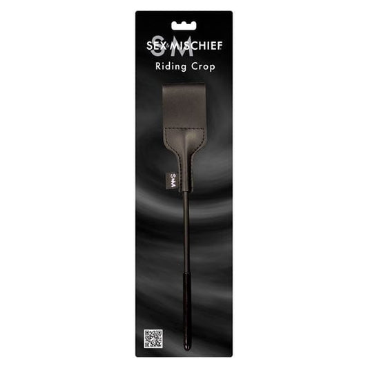Sex and Mischief Submission Black Riding Crop - Spanksy
