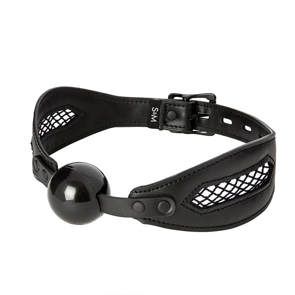 S&M Fishnet Ball Gag - Spanksy