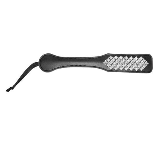 Sex and Mischief Studded Imprint Slapper Paddle Submission Spanker - Spanksy