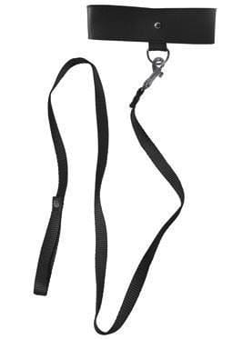 Sex and Mischief Leash & Restraint Collar Black - Spanksy