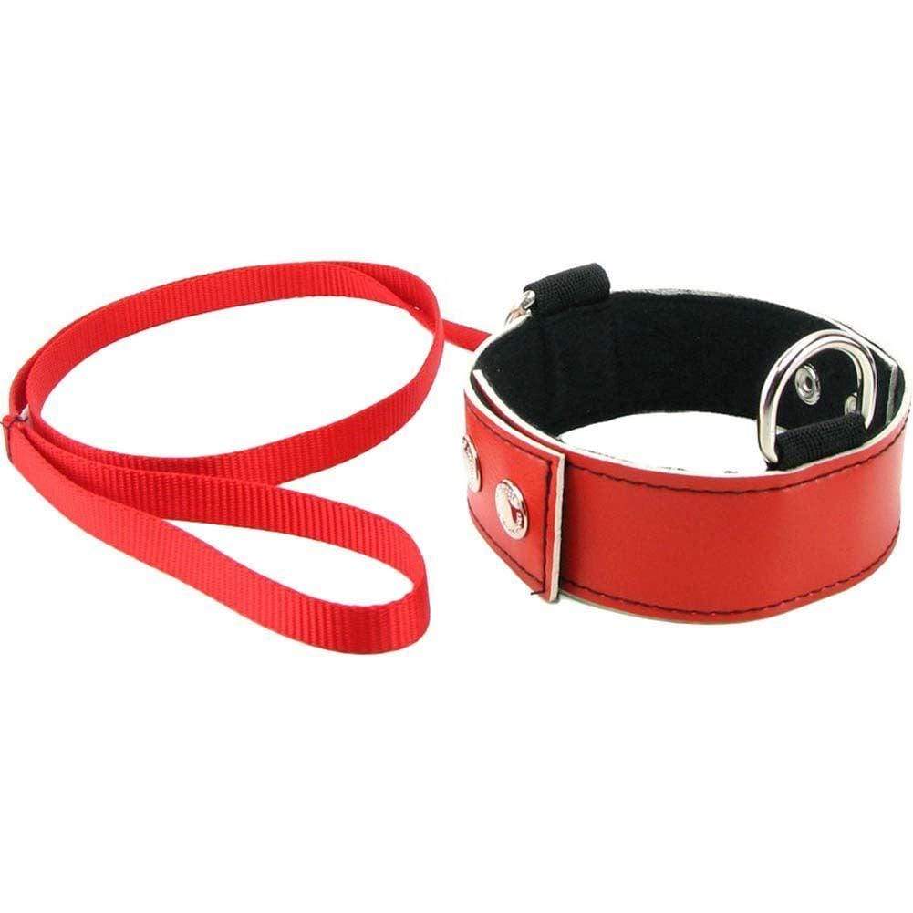 Sex and Mischief Wrist/Ankle Restraints Blindfold & Lead Leash Submission Kit - Spanksy