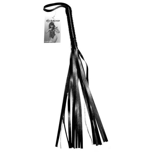 Sex and Mischief Crystal Bondage Whip - Spanksy