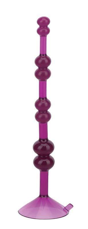 Love Throb Anal Beads Purple - Spanksy