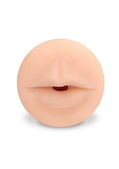 Self Lubrication Realistic Male Masturbator Mouth Deluxe Oral - Spanksy