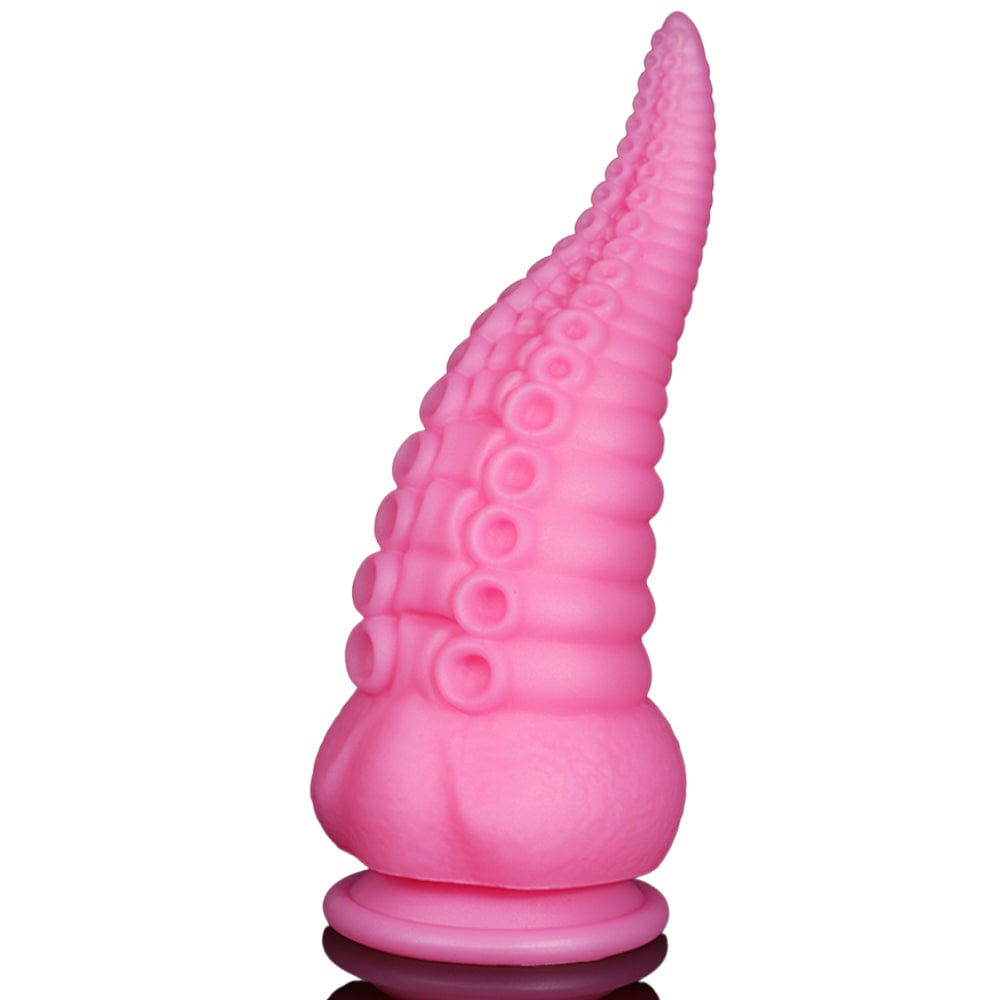 Pink Tentacle Dildo Sex Toy Monster 8 Inch Suction Cup Base – Spanksy