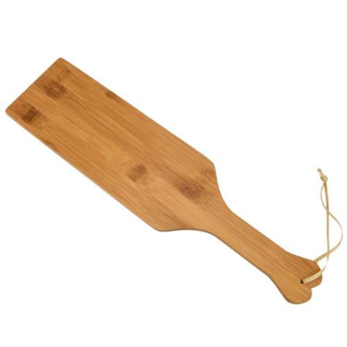 Spanksy Paddles Bound to Please Kinky Bamboo Spanking Paddle