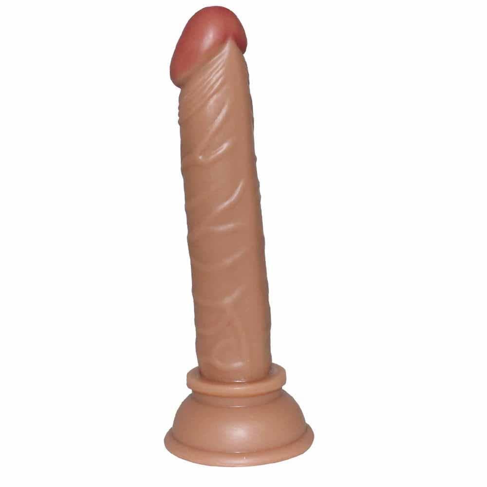 Spanksy 5" Beginners Suction Base Dildo Brown - Spanksy