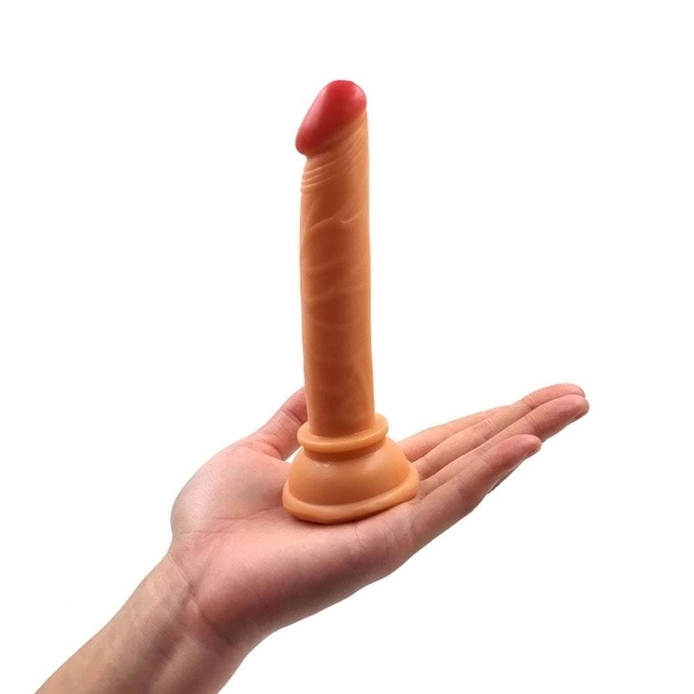 Spanksy 5" Beginners Suction Base Dildo Nude - Spanksy