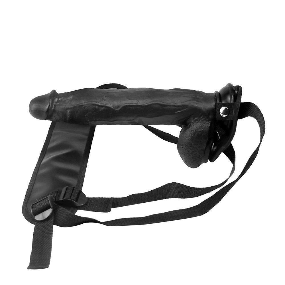 Spanksy Strap On Dildo & Harness Spanksy 12" Strap On Dildo & Harness Set in Black