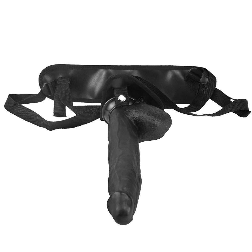 Spanksy Strap On Dildo & Harness Spanksy 12" Strap On Dildo & Harness Set in Black