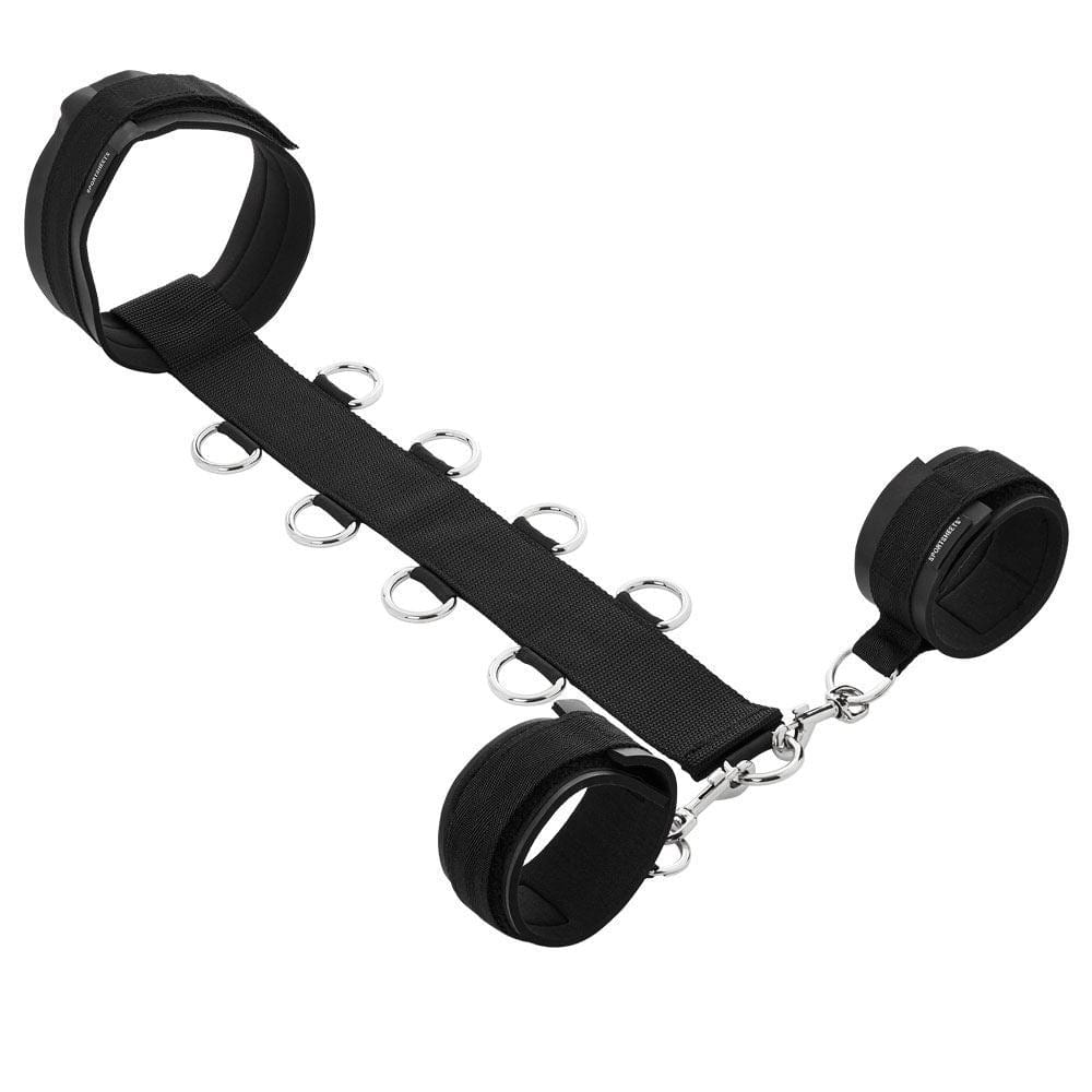Sportsheets Restraint Neck & Adjustable Wrist Restraint Bondage BDSM Play - Spanksy