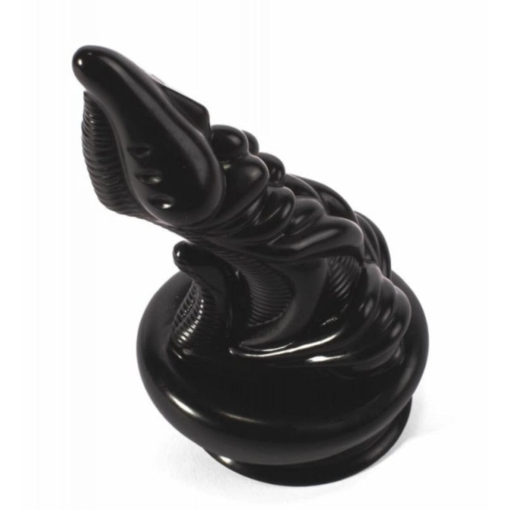 Fantasy Big Black Thick Monster Dildo Anal Sex Toy X-Men 7.9" Super PVC Black - Spanksy