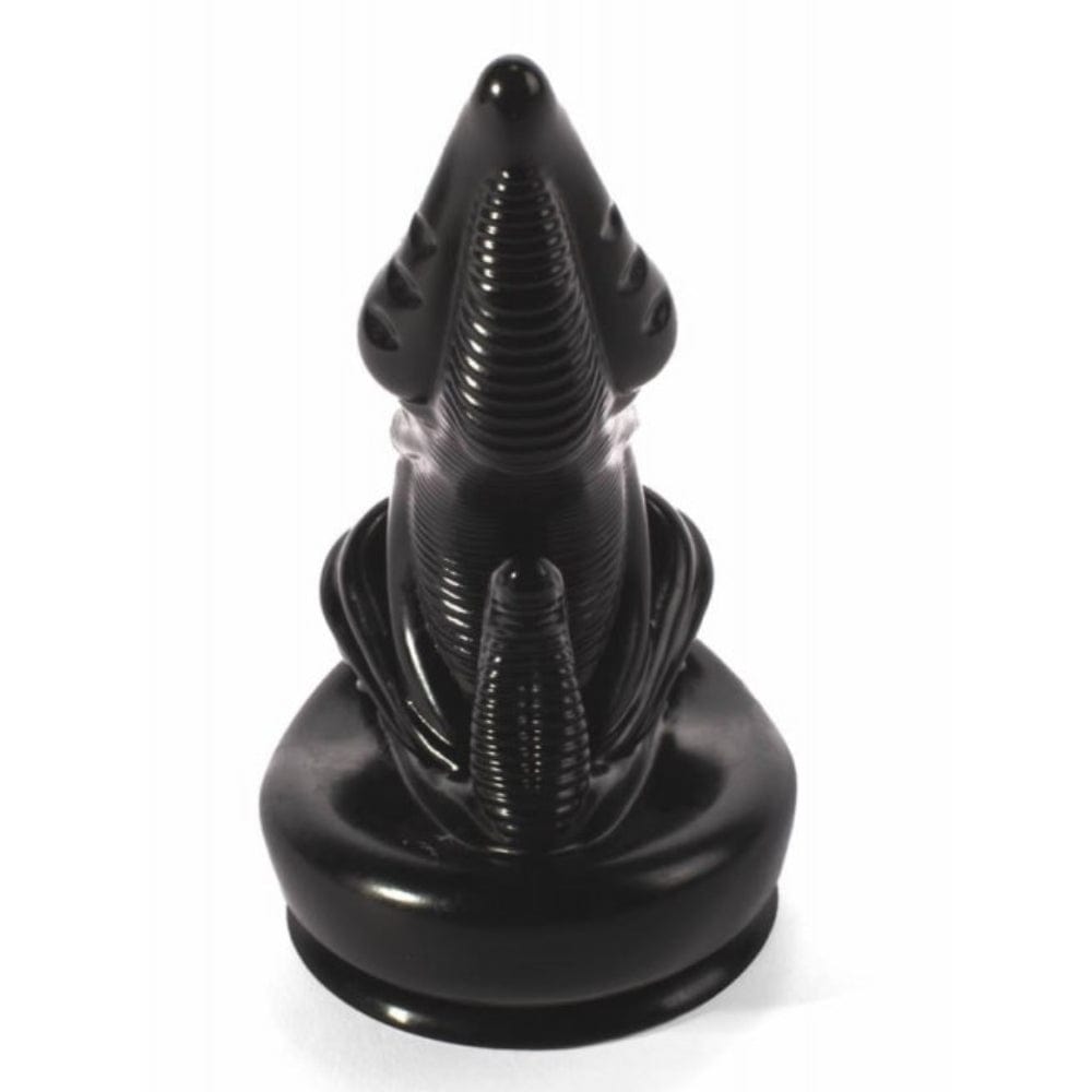 Fantasy Big Black Thick Monster Dildo Anal Sex Toy X-Men 7.9" Super PVC Black - Spanksy