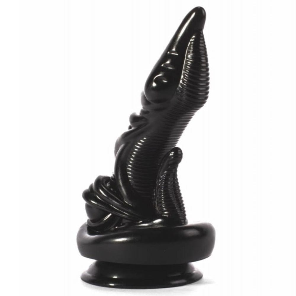 Fantasy Big Black Thick Monster Dildo Anal Sex Toy X-Men 7.9" Super PVC Black - Spanksy