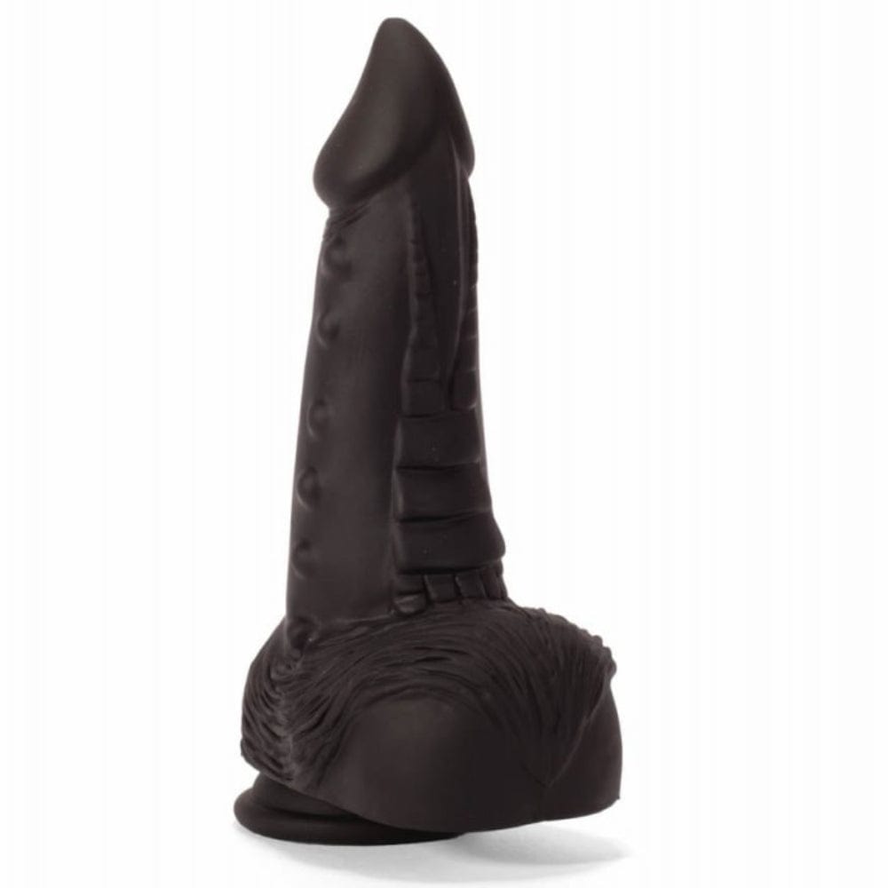 Huge Black Thick Monster Tentacle Dildo Anal Toy Girthy Size Silicone 8.5 Inches - Spanksy