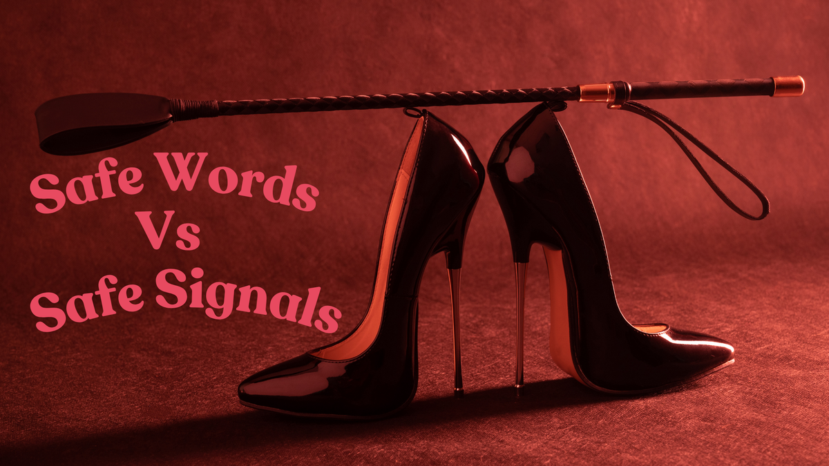 Safewords vs Safe Signals | How to Choose the Right system - Spanksy