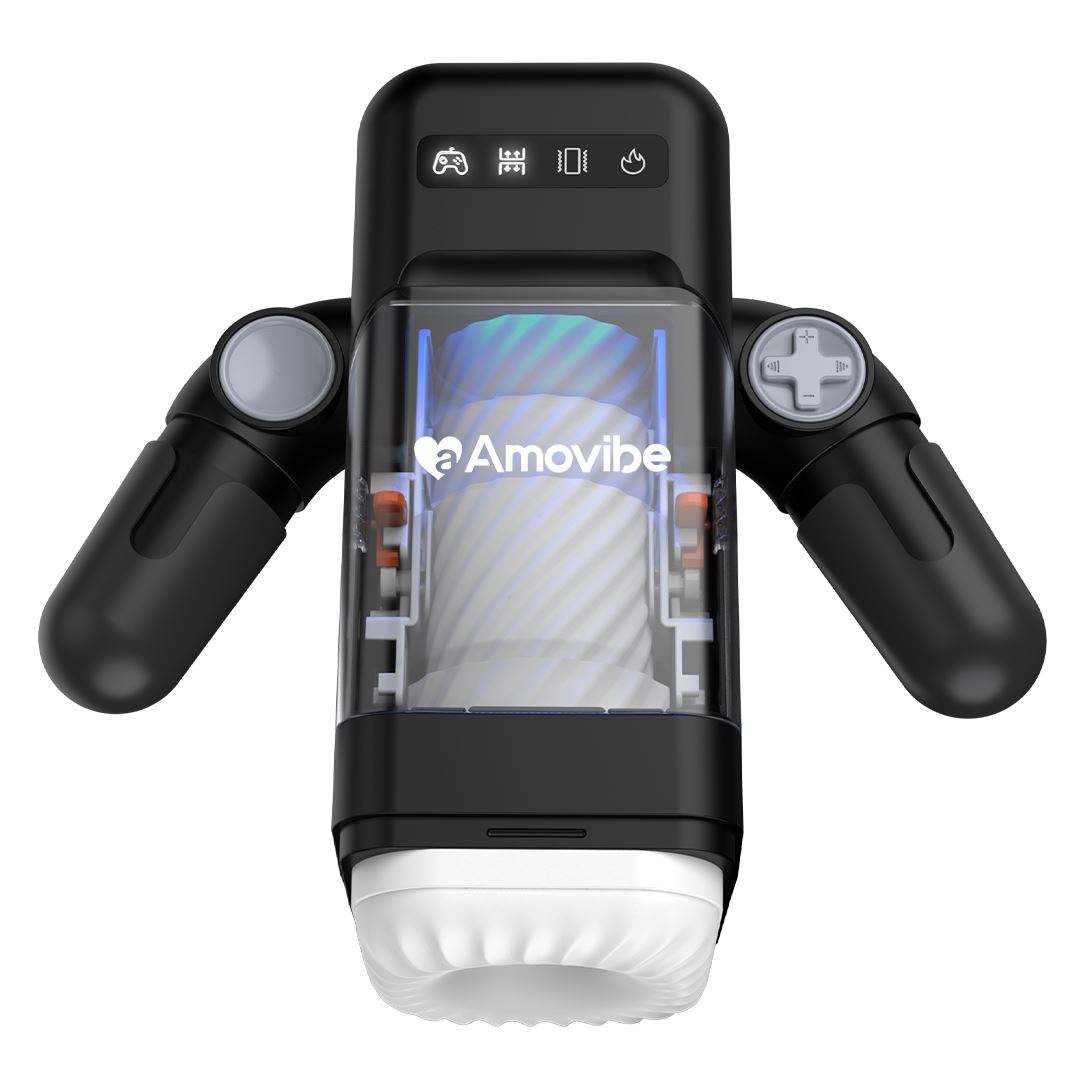 Amovibe Automatic Male Masturbator Game Cup - Masturbator, Textured Sleeve
