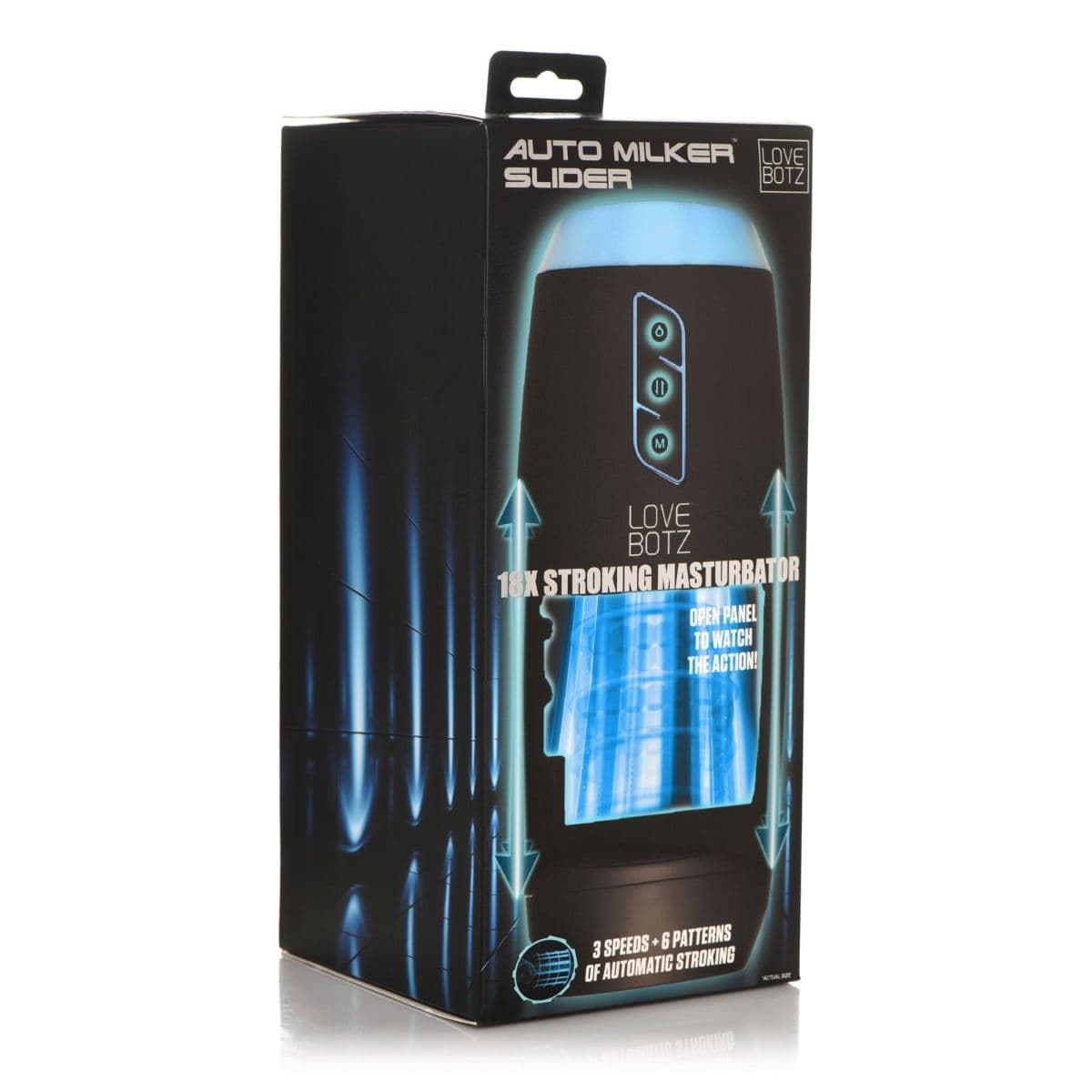 Lovebotz The Milker Slider 18X Stroking Masturbator - Masturbator Adult Toy