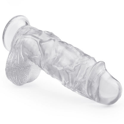 Huge Dildo Sex Toy XL Size Thick Girthy Clear Dildo Strap On