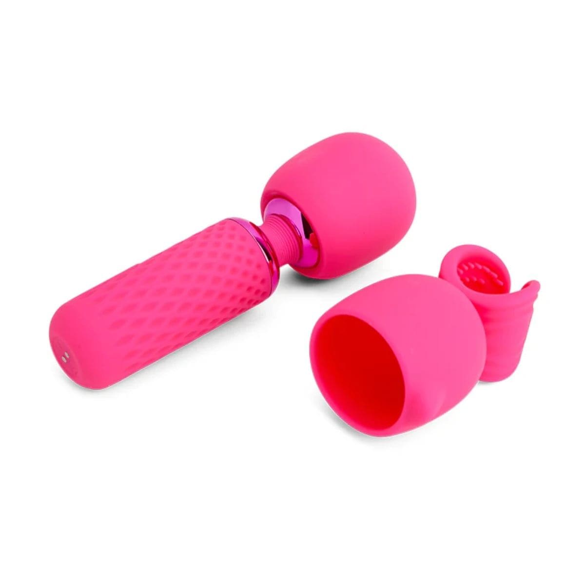 Harlow Nubii Mini Wand Masturbator Pink - Masturbator, Multi-Speed, Vibrating