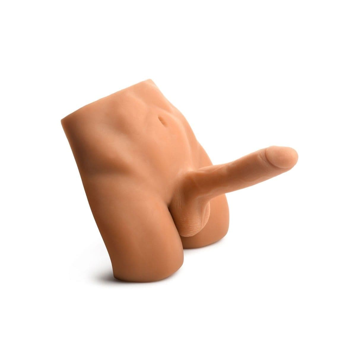 JOCK Ass Masturbator w/ Poseable Dildo - Masturbator, Dildo, Textured Sleeve