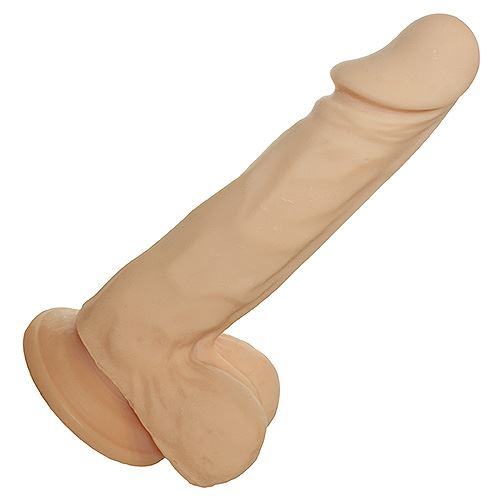 Loving Joy Real Feel 8 Inch Wonder Suction Cup Dildo In Flesh - Spanksy