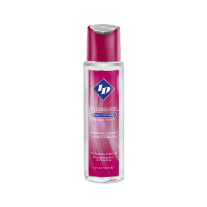 ID Pleasure Water Based Lubricant For Sexual Stimulation With Tingling 4.4 floz