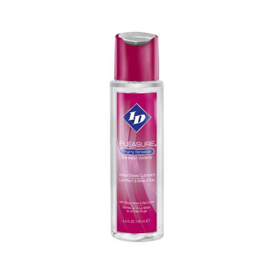 ID Pleasure Water Based Lubricant For Sexual Stimulation With Tingling 4.4 floz