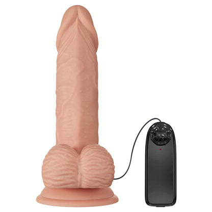 Vibrating Dildo Sex Toy Multi Speed Vibrator Soft Feel 7.6 Inch - Spanksy