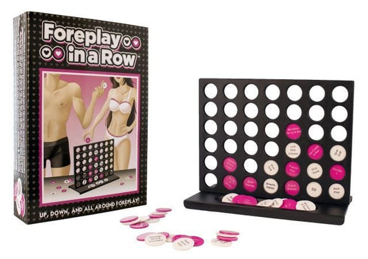 Ball & Chain Foreplay In A Row Couples Game - Sexy Connect Four for Lovers Discreet Couples