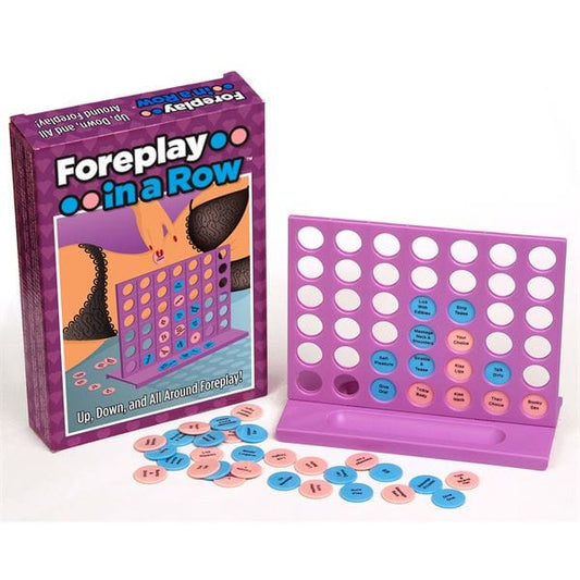 Ball & Chain Foreplay In A Row Couples Game - Sexy Connect Four for Lovers Discreet Couples