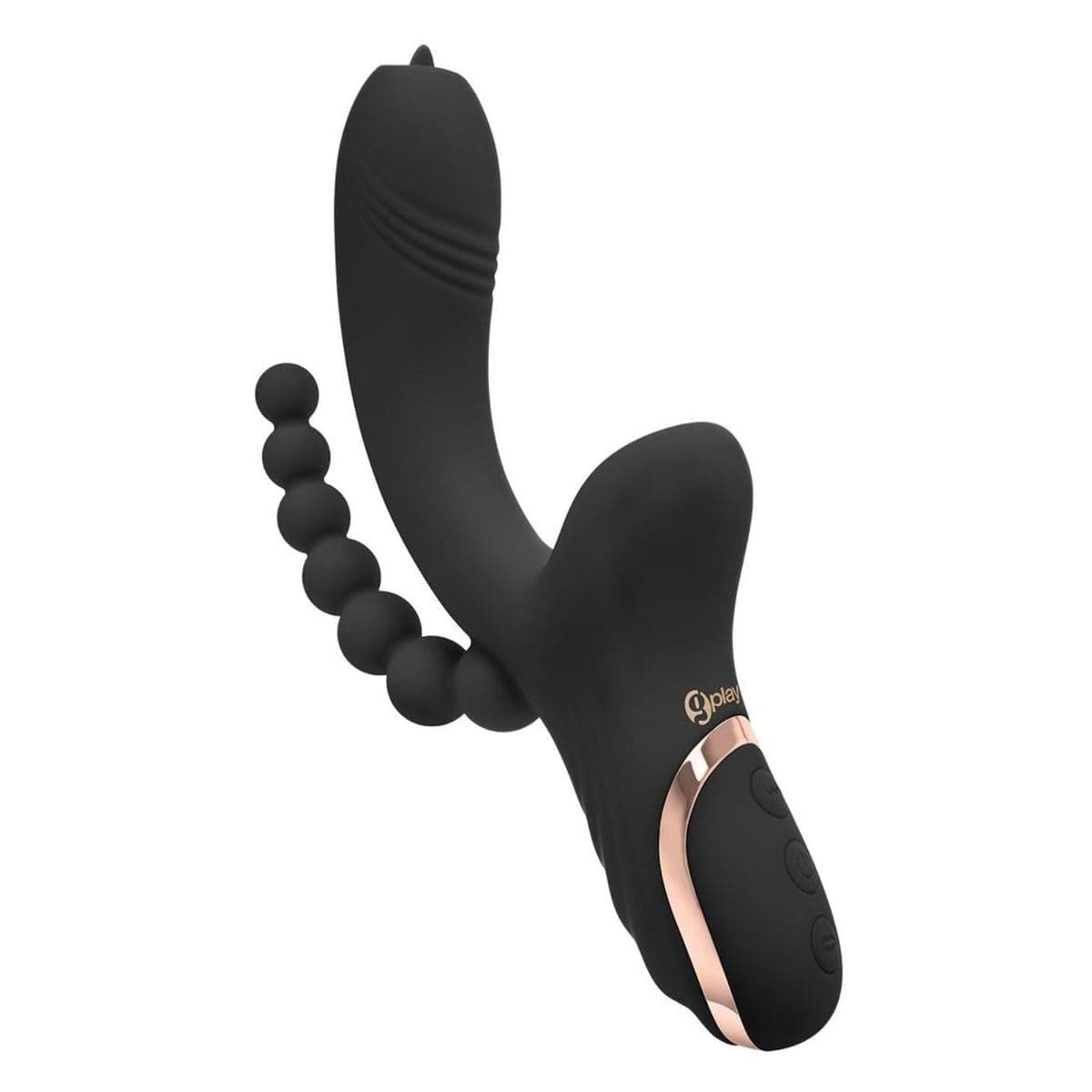 Bodywand G Spot Vibrator Bodywand G Play Triple Stim G Spot And Clitoral Suction Vibrator with Anal