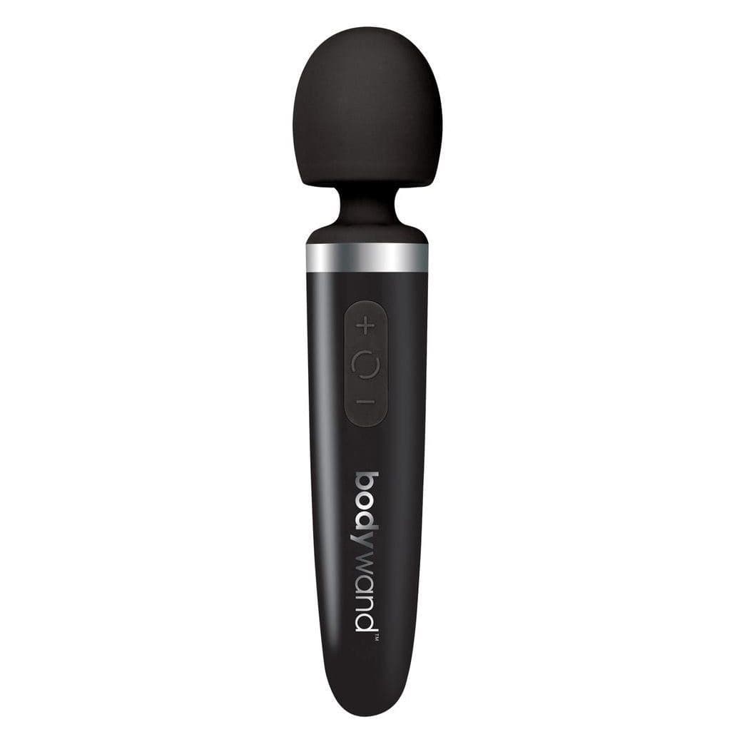 Bodywand Wand Vibrators Bodywand Aqua Mini Rechargeable Wand Massager Black - Multiple Vibration Modes