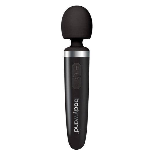 Bodywand Wand Vibrators Bodywand Aqua Mini Rechargeable Wand Massager Black - Multiple Vibration Modes