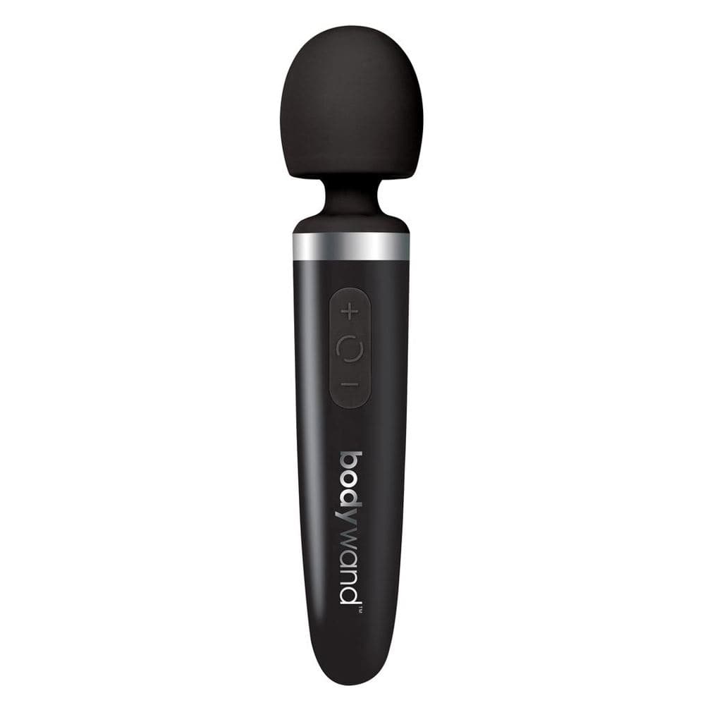 Bodywand Wand Vibrators Bodywand Aqua Mini Rechargeable Wand Massager Black - Multiple Vibration Modes