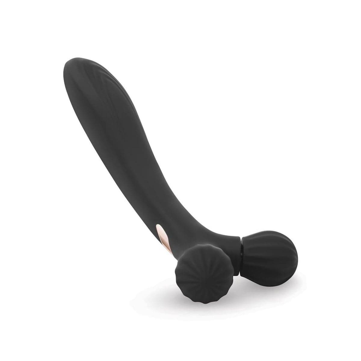 Bodywand Wand Vibrators Bodywand I.D. Roller All In One Vibrating Massager Black