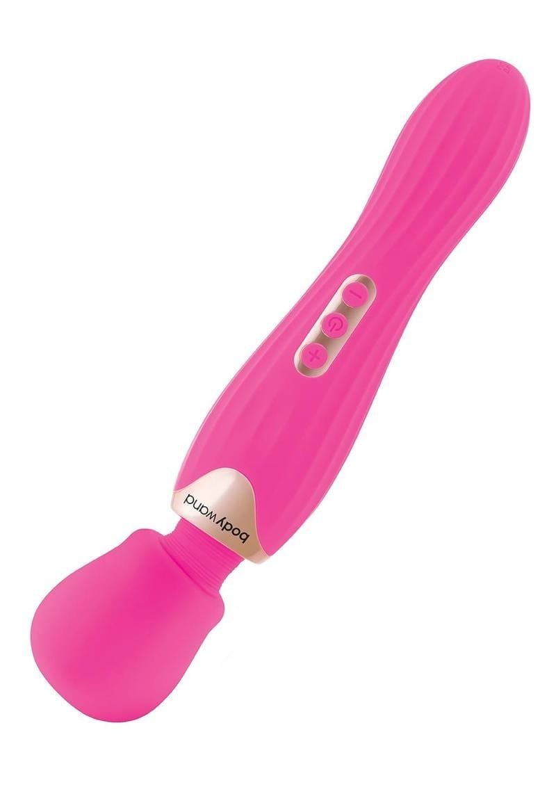 Bodywand Wand Vibrators Bodywand Rumble Wand 12 Inch Hot Pink - Multiple Vibration Modes, Body-Safe