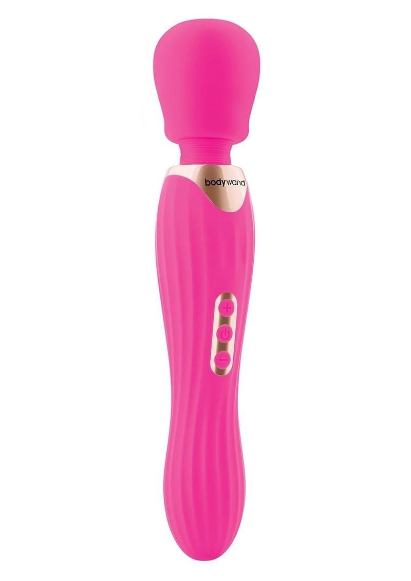Bodywand Wand Vibrators Bodywand Rumble Wand 12 Inch Hot Pink - Multiple Vibration Modes, Body-Safe