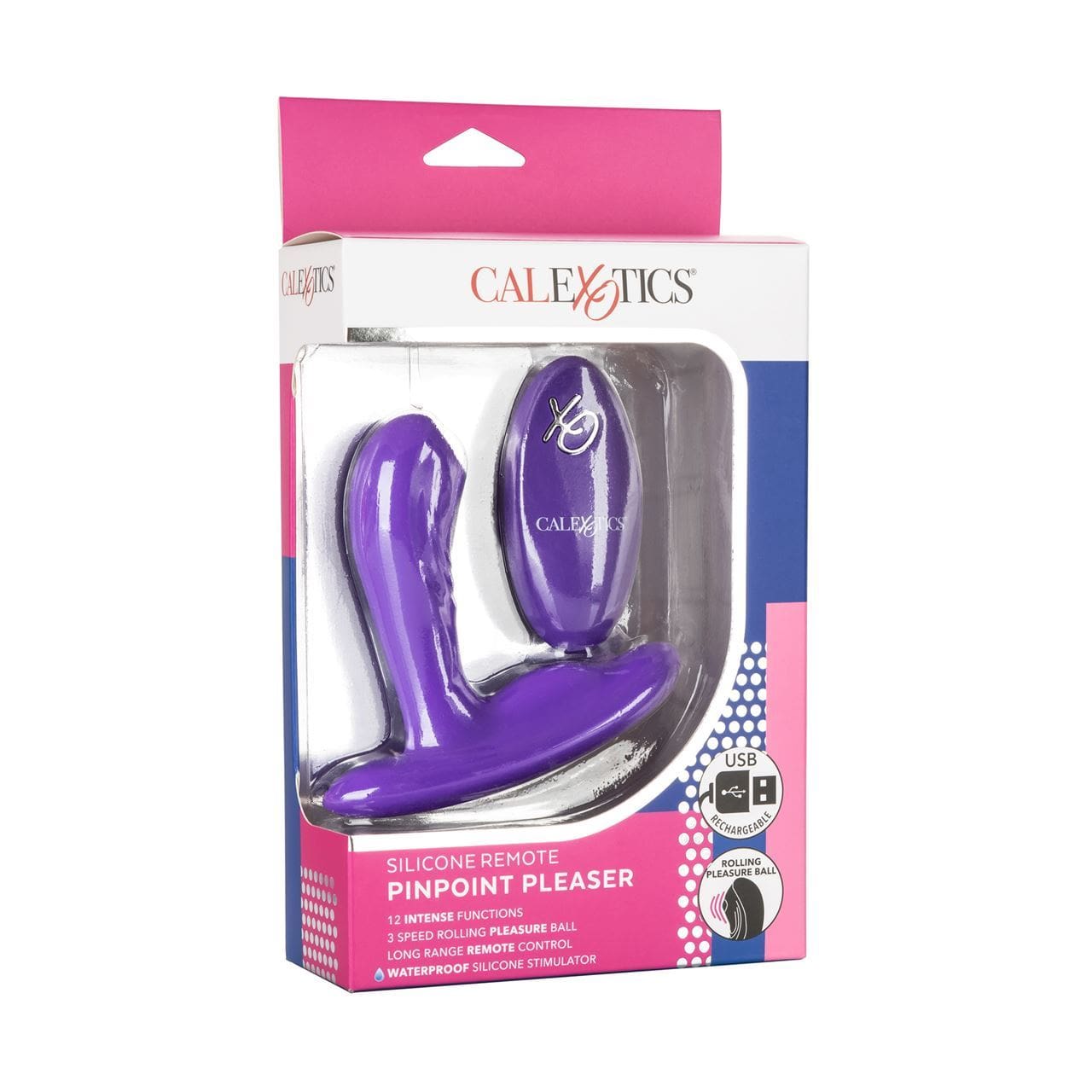 California Exotics Butt Plugs Silicone Remote Pinpoint Pleaser