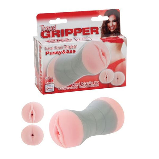 California Exotics Male Masturbators CalExotics Travel Gripper - Dual Ended Pussy & Ass Masturbator